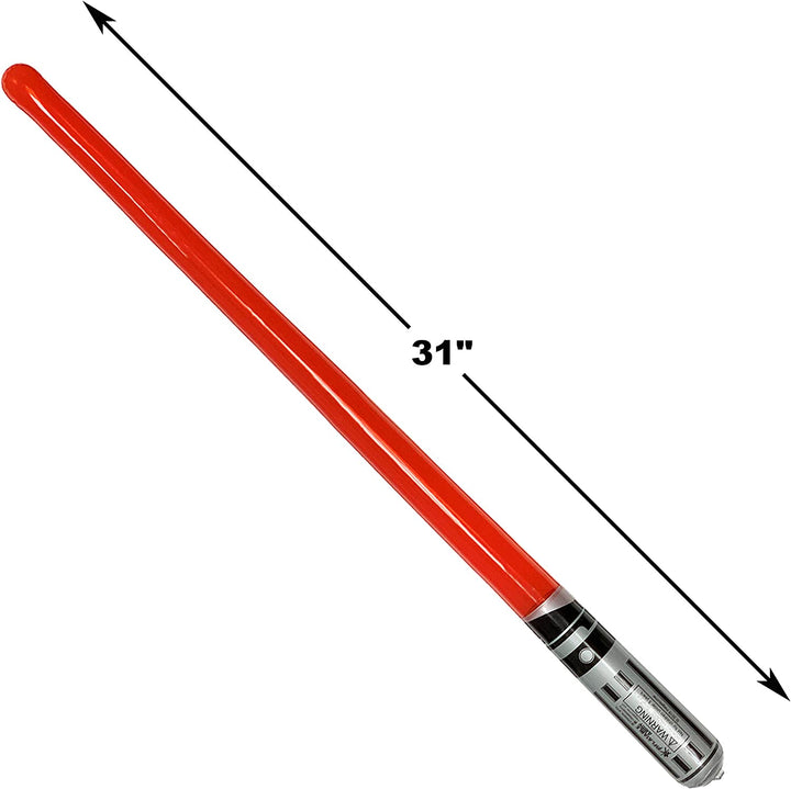 Inflatable Army 12 Inflatable Light Saber Sword Toys - 4 Green, 4 Red 4 Blue Lightsabers - Party Favor, Halloween Costume, Treats, Christmas Stocking Stuffer, Pool, Yoda, Sith, Jedi