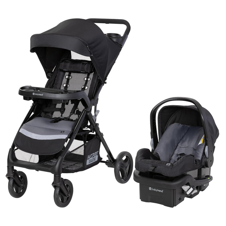 Passport® Cargo Stroller Travel System with Ez-Lift™ plus Infant Car Seat, Pink Bamboo