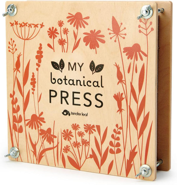 - My Botanical Press - 8.3 X 8.3 Inch 10 Layers Flower Press, DIY Dried and Preserved Flowers and Leaves, Plants Art & Crafts Kit - Age 3+