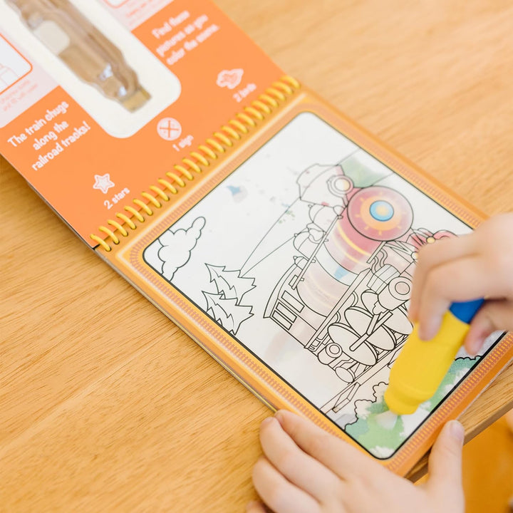 on the Go Water Wow! Reusable Water-Reveal Activity Pad - Vehicles - FSC Certified