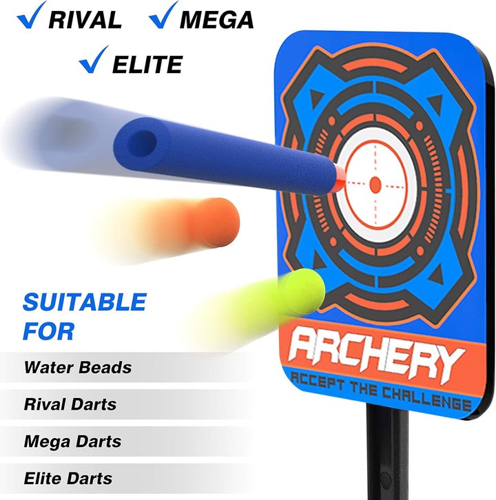 Electric Scoring Auto Reset Shooting Digital Target for Nerf Guns Shooting Target