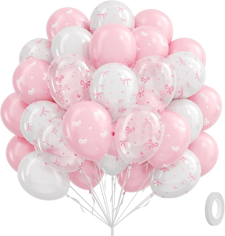 60Pcs Purple Balloons 12Inch with Metallic Pastel Dark Purple Confetti Balloons for Purple Birthday Wedding Baby Shower Party Decorations