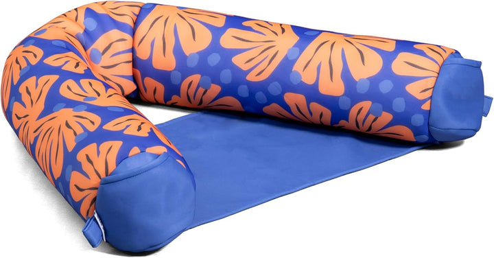 Noodle Sling, No Inflation Needed, Pool Float with Armrests, Quick Draining Fabric, Cup Holder