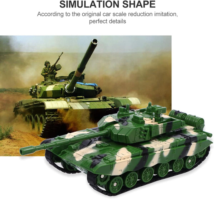 Tank Models Plastic Tanks Kids Toys Vehicle Toys Deck Decor for Kids Boys Girls