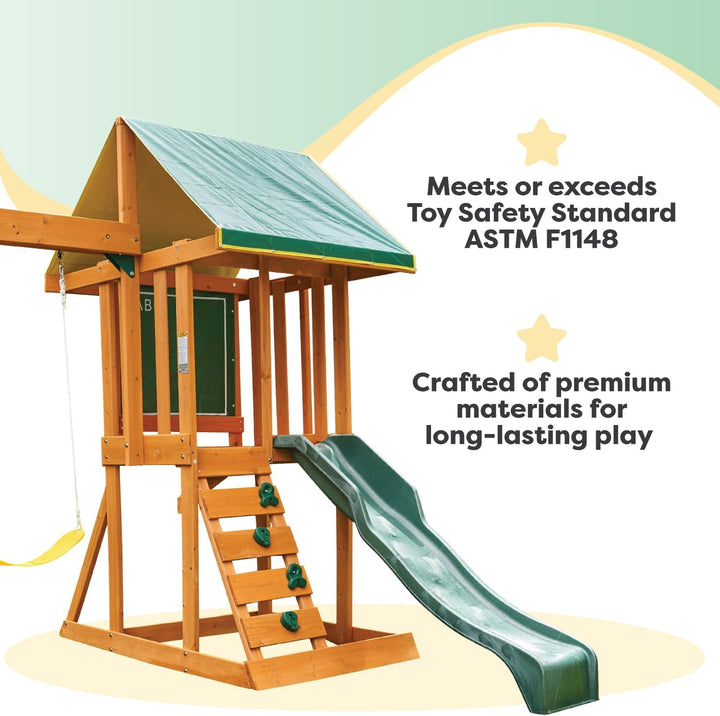 Appleton Wooden Swing Set, (Amazon Exclusive)
