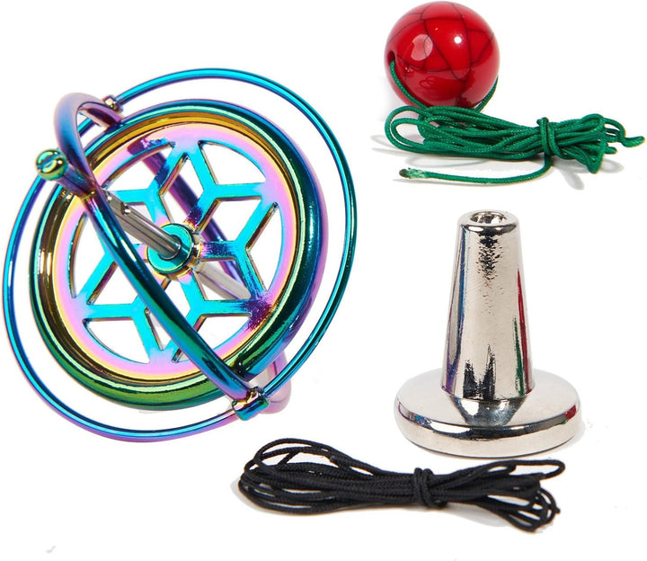 Precision Gyroscope Metal Anti-Gravity Spinning Top Balance Toy Educational Gift AG002