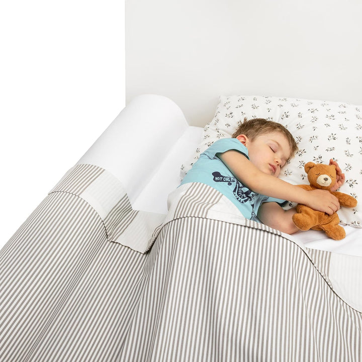 | Bed Bumper for Toddlers 53" | Bed Rails for Queen, King, Twin, Full-Size Bed | Toddler Bed Bumper | Bumpers for Bed | Bed Rail for Toddlers | Bed Barrier for Toddler | Foam Bumper