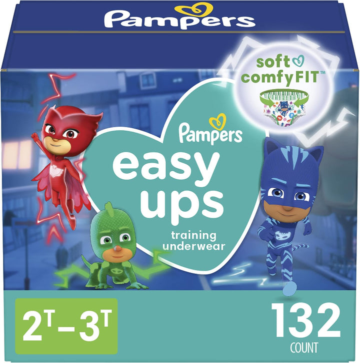Training Pants - Easy Ups Boys & Girls Bluey - Size 3T-4T, 124 Count, Children'S Potty Underwear (Packaging May Vary)