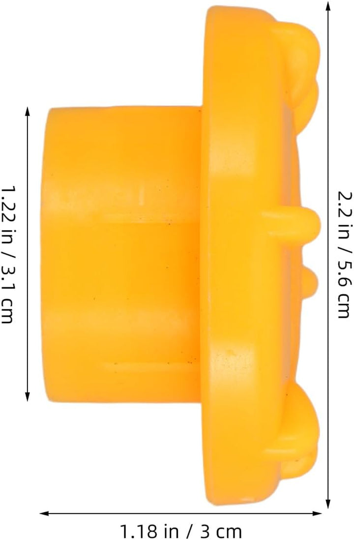 5Pcs Kids Slide Screw Caps: Plastic Fixing Covers for Indoor Toddler Slides - Replacement Parts for Playground Maintenance - Inner Diameter 3.1Cm