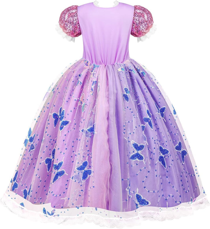 Princess Dresses for Girls - Light up Princess Costume for Little Girl, Halloween Costumes & Gift for Toddler Age 3-10