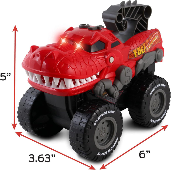Supreme Machines Lights and Sounds T-Rex Chomper Mid-Sized, Multi