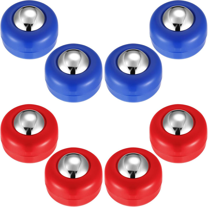 Mini Shuffleboard Replacement Pucks Tabletop Equipment Rollers Set Shuffleboard Curling Accessories
