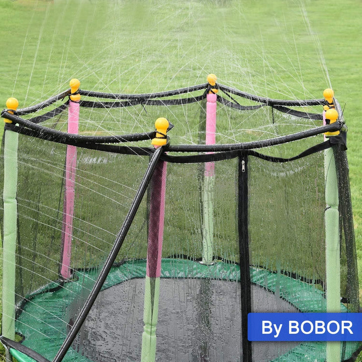 Trampoline Sprinklers for Kids, Outdoor Trampoline Spary Park Fun Summer Water Toys.(39Ft)