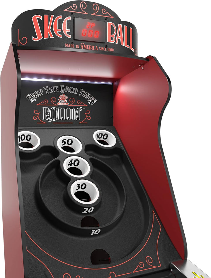 Arcade Table Machine Game for Home Basement Recreation Room - Deluxe Nostalgic Classic Family Fun of Roll and Score - Made in the USA