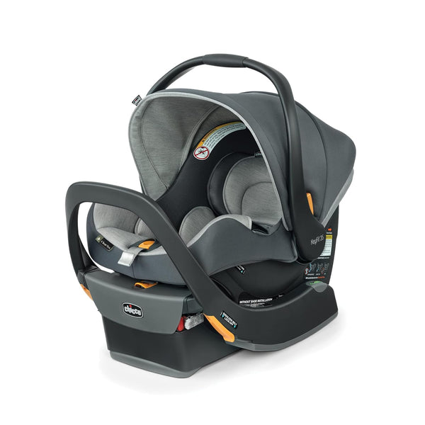 Keyfit® 35 Cleartex® Infant Car Seat and Base, Rear-Facing Seat for Infants 4-35 Lbs., Includes Infant Head and Body Support, Compatible with  Strollers, Baby Travel Gear | Cove/Grey