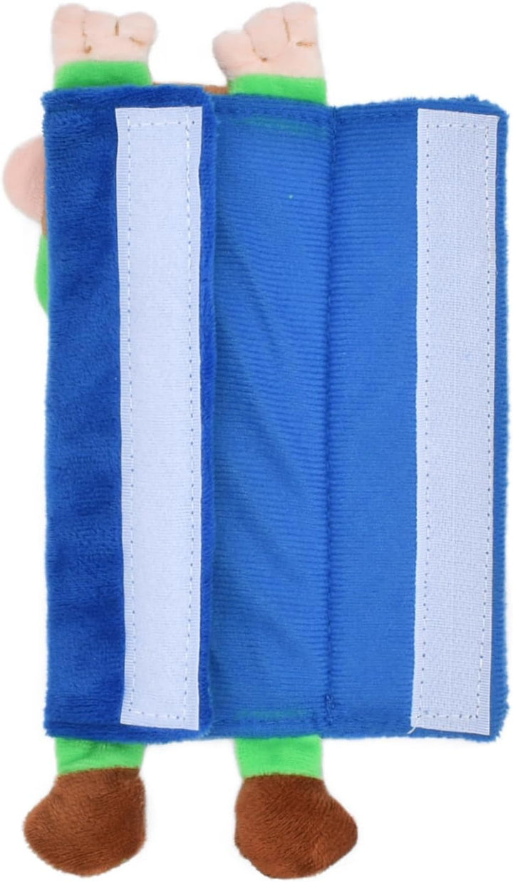 Car Seat Belt Covers for Kids-Cute Plush Safty Belt Protector Cushions Shoulder Pads, School Bag Strap Covers, Baby Carriage Strap Covers, 2 Pieces