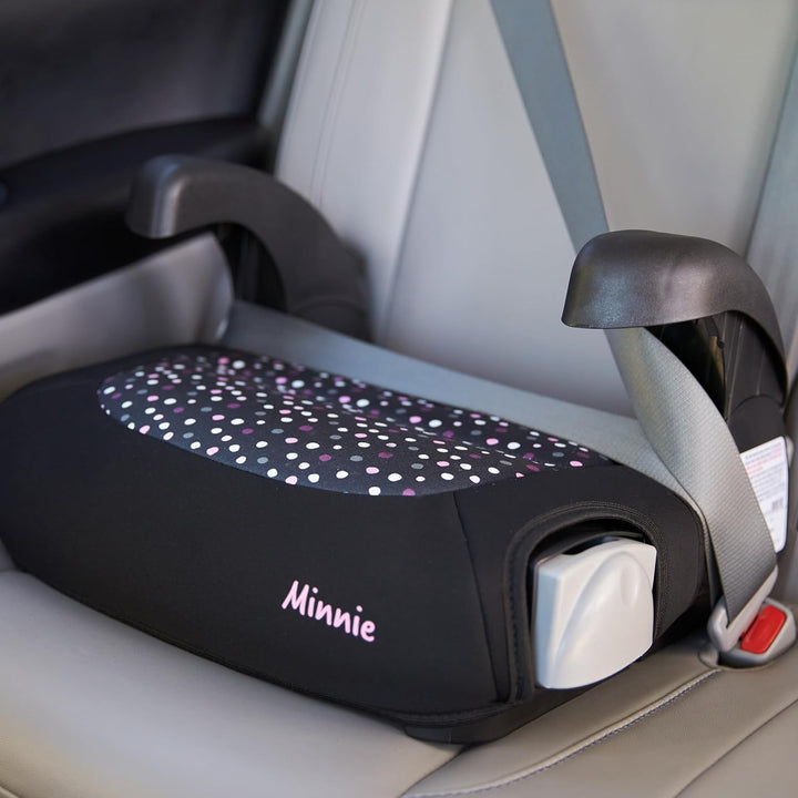 Baby Pronto Booster Car Seats, Belt-Positioning, Booster Seats for Cars 40-100 Lbs, Minnie Dot Party