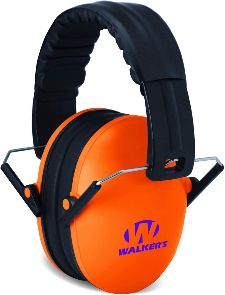 Youth Children’S Low Profile Padded Headband Adjustable Folding Noise-Reducing Hearing Protection Earmuffs
