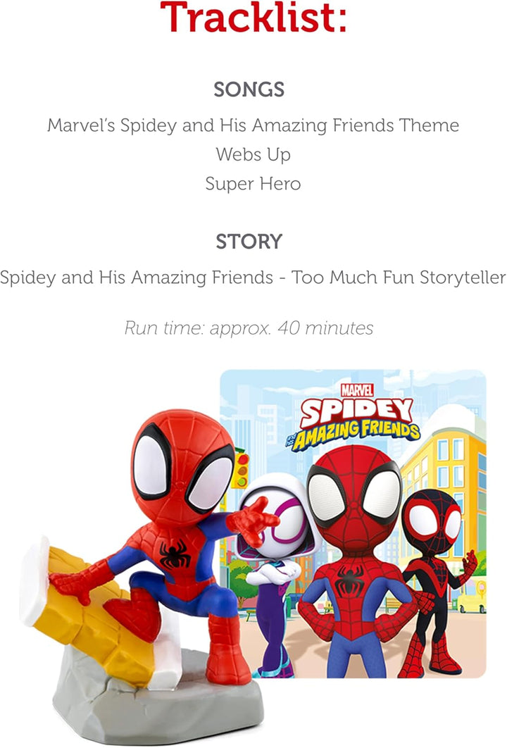 Spidey Audio Toy Figurine from Marvel'S Spidey & His Amazing Friends