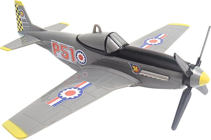 Sky Fighter Flying Toy on a String , Grey
