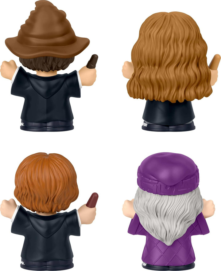 Harry Potter and the Sorcerer’S Stone Movie Special Edition Set for Adults & Fans, 4 Figures in Display Package