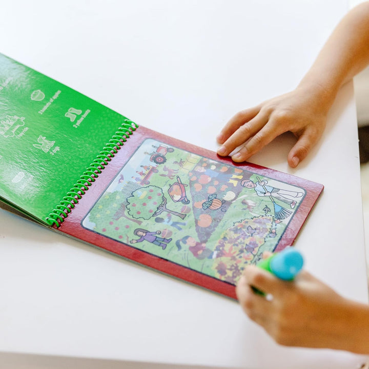 Let’S Explore Water Wow! Seasons Water-Reveal Pad – Reusable on the Go Travel Activity - FSC Certified