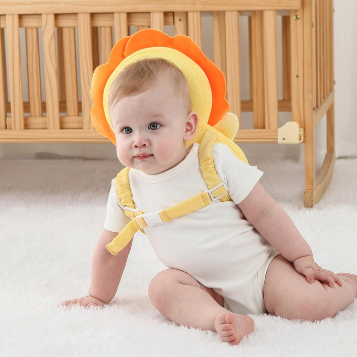 Baby Head Protector Backpack - Soft & Lightweight Head Protection Pillow for Bebe Walking and Crawling