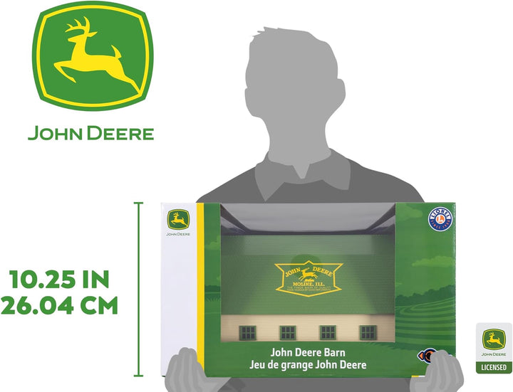 John Deere Plug Expand Play Barn with Movable Hay Crane