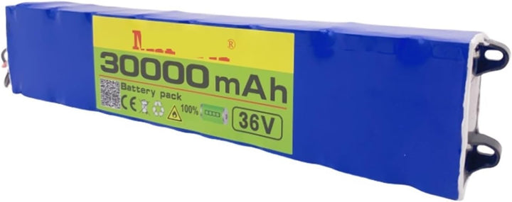 36V 30000Mah Scooter Battery Pack, Compatible for Xiaomi M365 Mijia M365 Battery Pack Electric Scooter Lithium Ion Battery Pack BMS Board(30Ah XT60-DC)