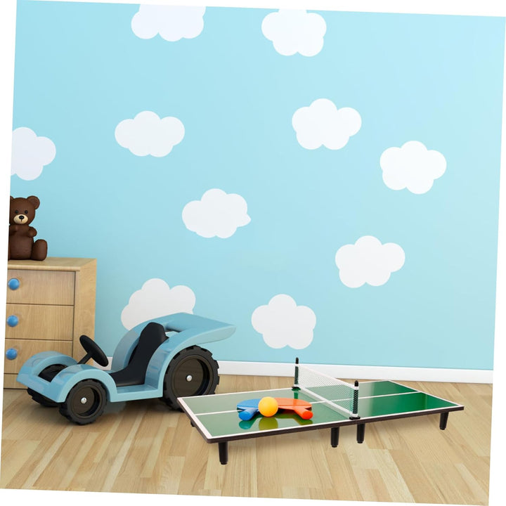 Mini Pong Set Tabletop Table Tennis for Boys and Girls Easy to Store Portable Game