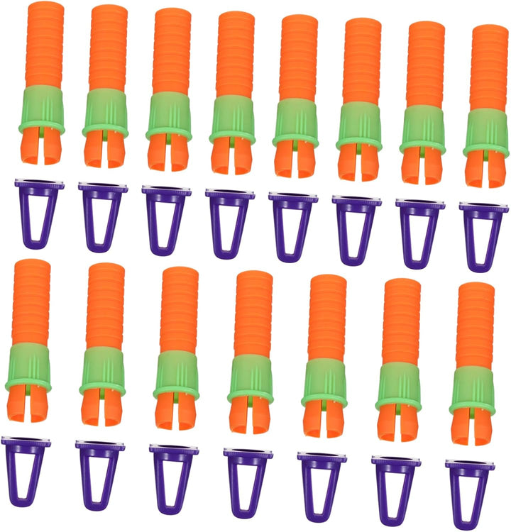 45Pcs Crayon and Sharpener for Oil Painting Crayon Extenders Comfortable to Use for Artists and Creative Projects
