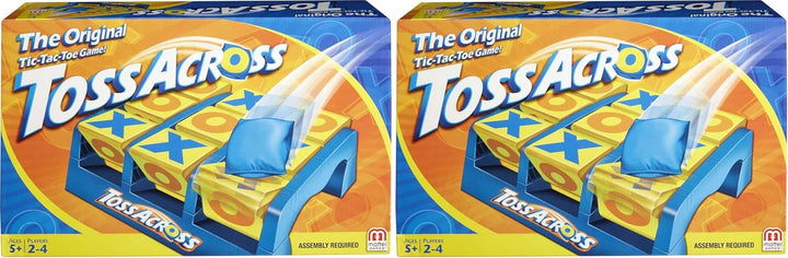 Toss across Kids Outdoor Game, Bean Bag Throw for Camping & Family Nights, Get 3-In-A-Row for 2 to 4 Players