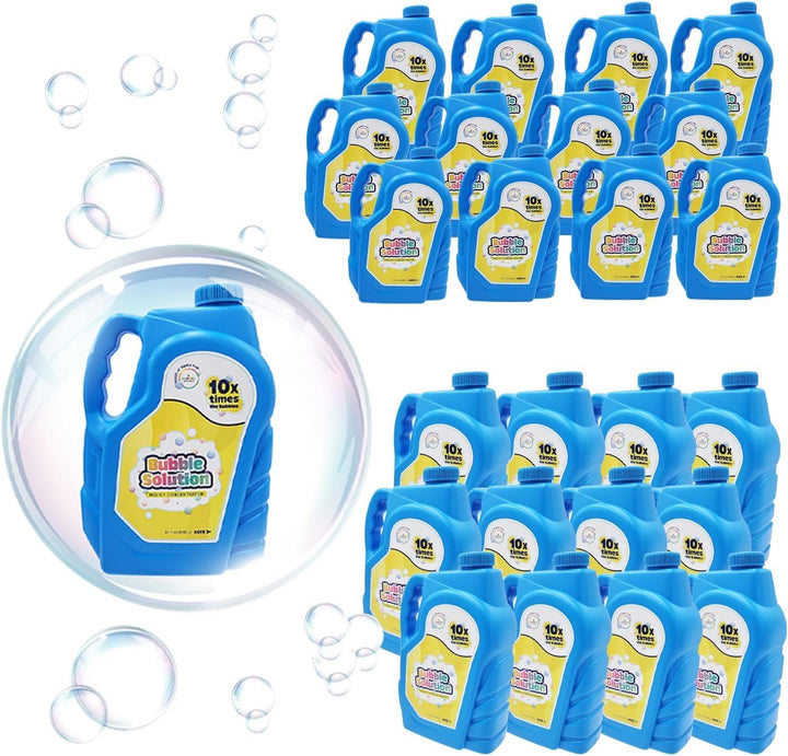 32 Oz Concentrated Bubble Solution, Refills up to 2.5 Gallons, Non-Toxic Concentrated Solution for Bubble Machines, Giant Bubble Wands,Bubble Gun and Blowers