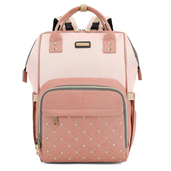 Diaper Bag Backpack for Women, Baby Bags for Girls,Diaper Bag with Changing Pad, and Insulated Pockets (Dark Grey +Light Grey)