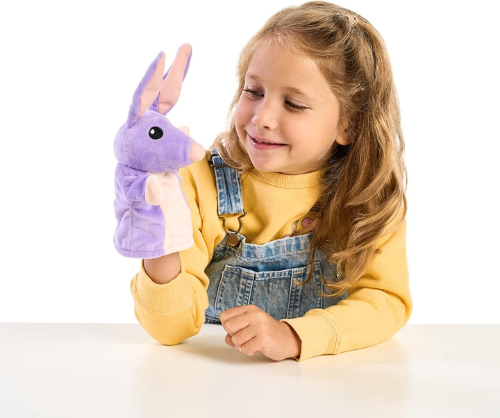 Unicorse & Bob Bilby Hand Puppet Plush 2-Pack – 8-9” Soft Deluxe Fabric, Embroidered Details, Perfect for Toddler Hands, Imaginative Play, Official  Toys, Amazon Exclusive