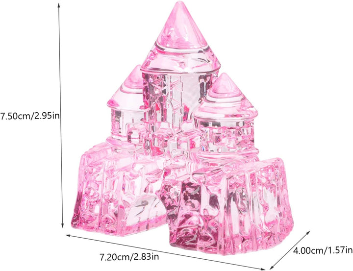 Acrylic Princess Adornment for Birthday Present Home Decor Unique Educational Playset for Imaginative Play