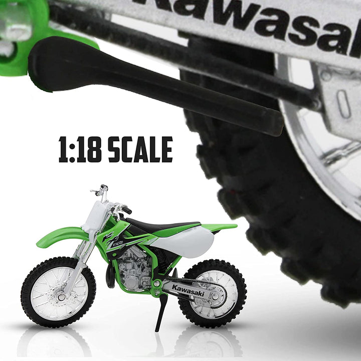 Die Cast Motorcycle Yellow Suzuki DR-Z400S, 1:18 Scale