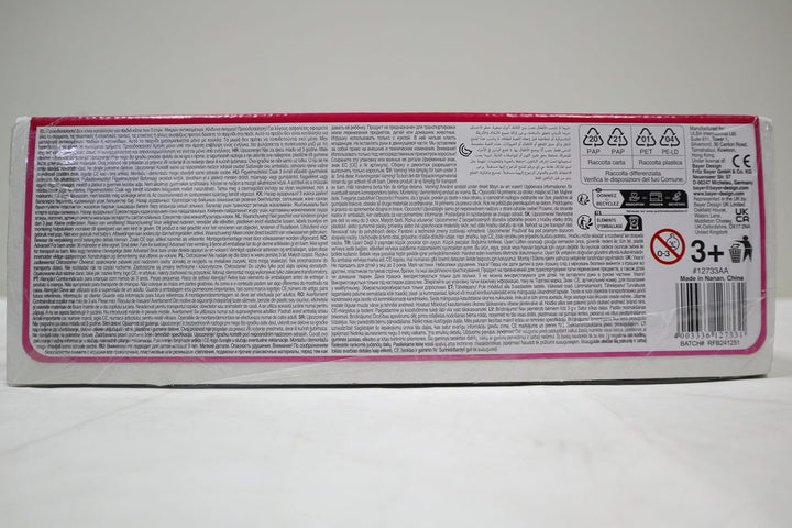 : 4-In-1 Toy Baby Doll Pram Stroller Cosy Set - Dolls up to 18" (Pink/Grey) | Baby Dolls | Pretend | Dress up | Accessory