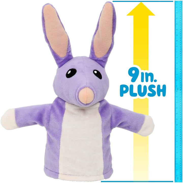 Unicorse & Bob Bilby Hand Puppet Plush 2-Pack – 8-9” Soft Deluxe Fabric, Embroidered Details, Perfect for Toddler Hands, Imaginative Play, Official  Toys, Amazon Exclusive