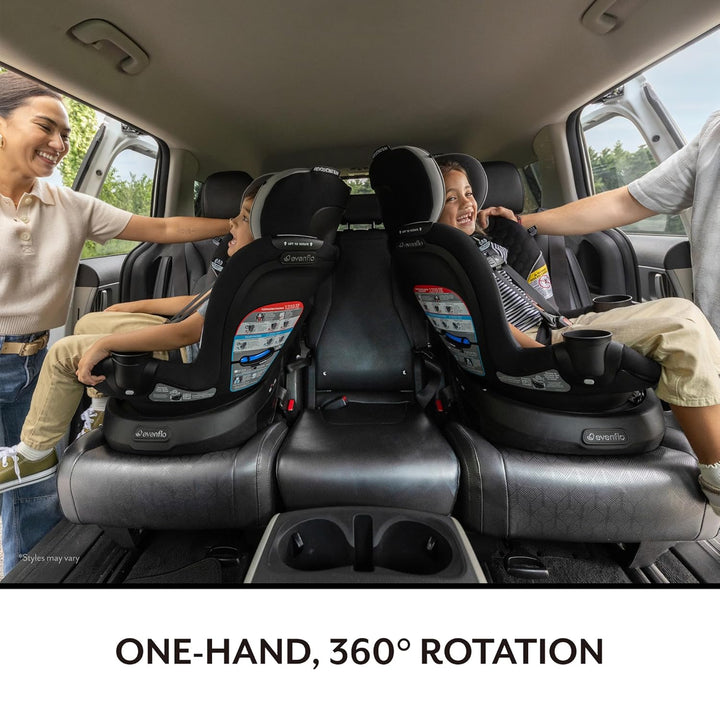 Revolve360 Slim 2-In-1 Rotational Car Seat (Canton Black)