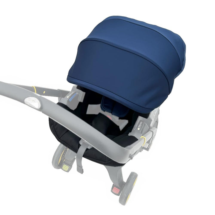 Stroller Accessory Washing Kit Textile Set, Colorful Canopy & Water Resistance Soft Cushion Compatible with DOONA CAR SEAT Strollers (Wine Red)