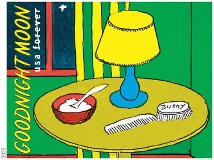 Goodnight Moon 2025 (Sheet of 16) First-Class Mail Forever Postage Stamps