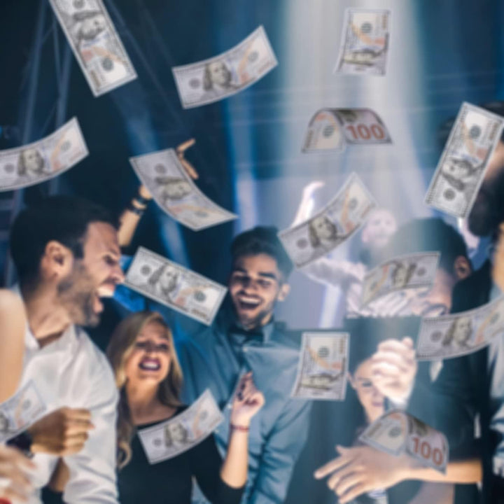 Prop Money 1000Pcs Copy Money Movie Money Play Money Number Learning Education Toys for Girls Boys,Videos, Christmas, Birthday Parties, Weddings and Holiday