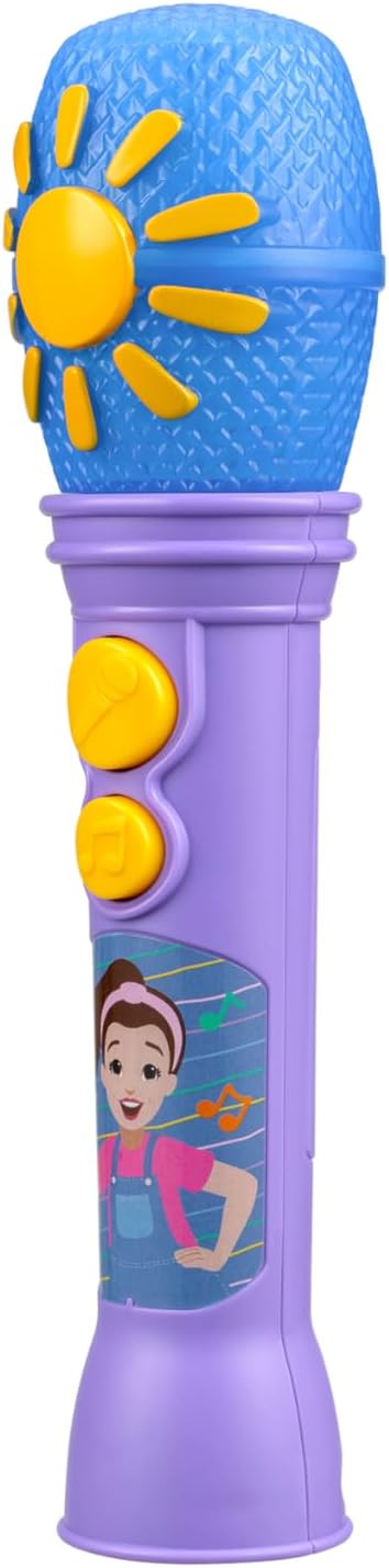 Ms Rachel Toy Microphone for Kids, Includes Built-In Music and Lights, Toddler Toys for Ages 18 Months and up (Purple)
