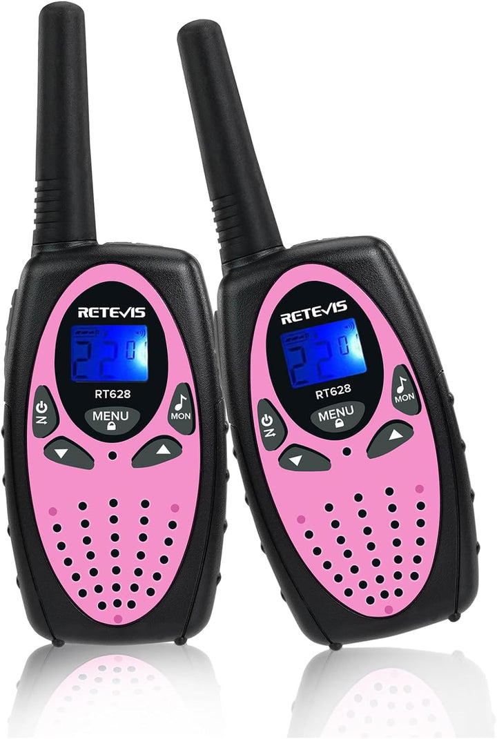 RT628 Walkie Talkies for Kids,Toys Gifts for 6-12 Years Old Boys Girls,Long Range 2 Way Radio 22CH Vox,Birthday Gift,Family Walkie Talkie for Camping Hiking Indoor Outdoor