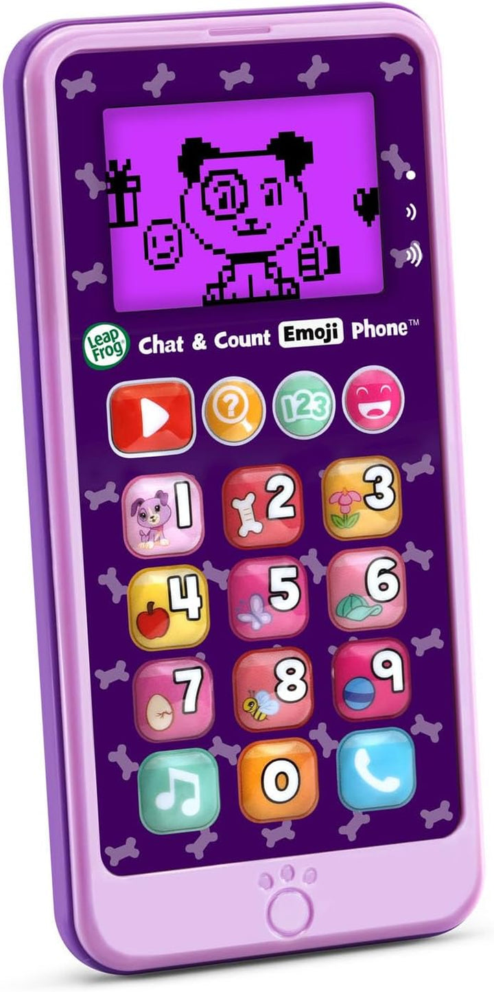 Chat and Count Emoji Phone, Purple