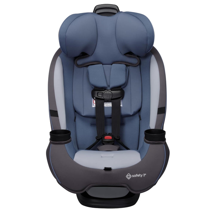 Grow and Go All-In-One Slim Convertible Car Seat, Rear Facing, 5-40 Lbs, Forward Facing (30–65 Lbs), High Back Booster Seat 40-100 Pounds, Alaskan Blue