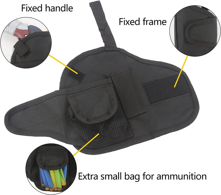 Simple Tactical Belt Waist-Bag Compatible for Nerf Mega Elite Series Blaster