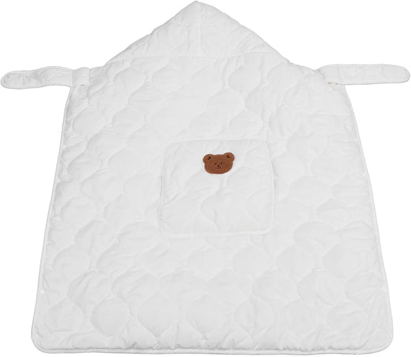 Universal Hoodie Carrier Cover, Thickened Windproof Adjust Straps Baby Carrier Winter Cover with Large Pocket for Home Use