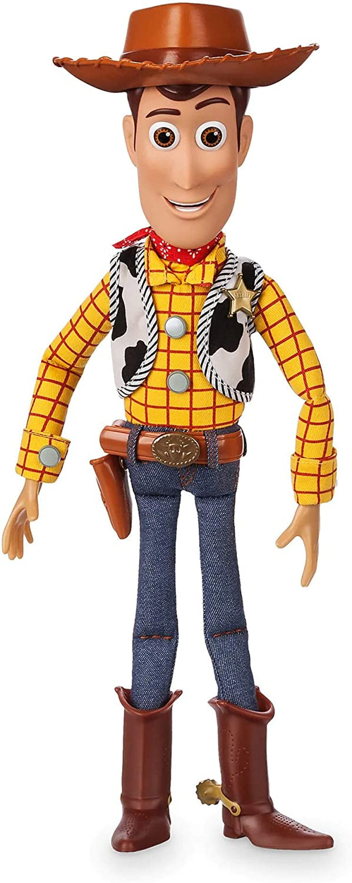Store Official Buzz Lightyear Interactive Talking Action Figure from Toy Story, Features 10+ English Phrases, Interacts with Other Figures and Toys